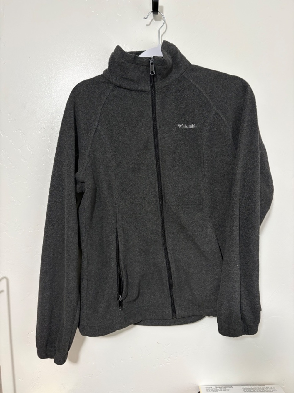 Columbia Women’s Zip Up Grey Fleece Jacket